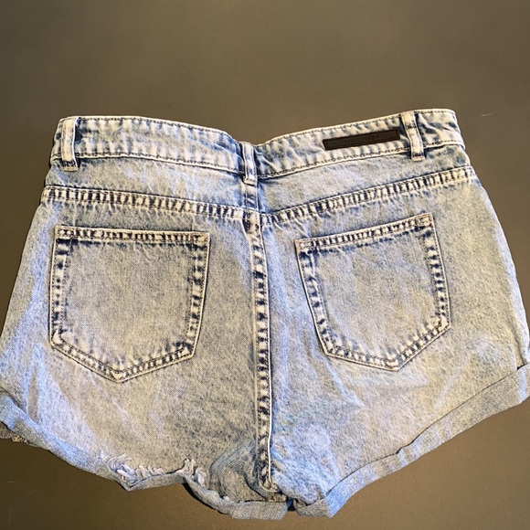 Monaco Roll Cuff Denim Short - ARCTIC BLUE / 10 - Picture 3 of 4